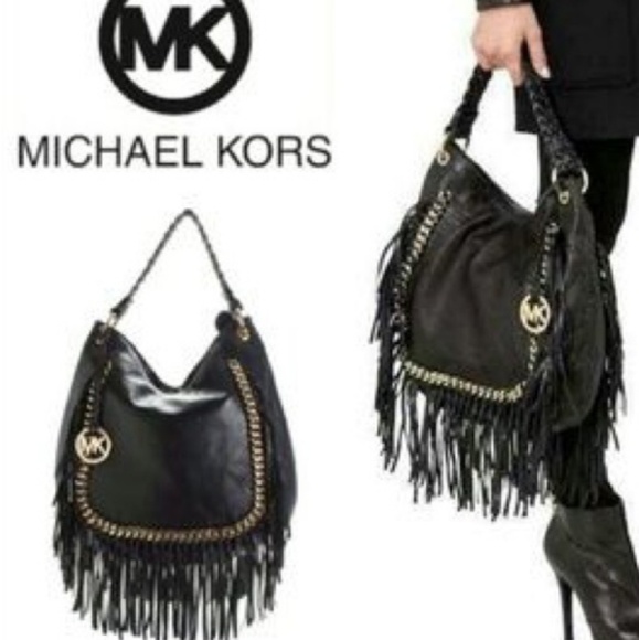 Michael Kors Handbags - Michael Kors Vienna Fringe Bag